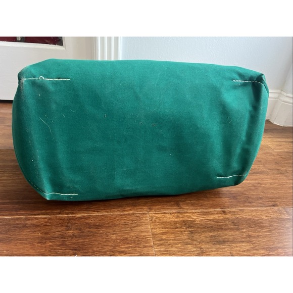 Vtg‎ LL Bean Boat Tote Canvas Crinkle Heritage 80s Made in USA 23 X 12 - Picture 10 of 11